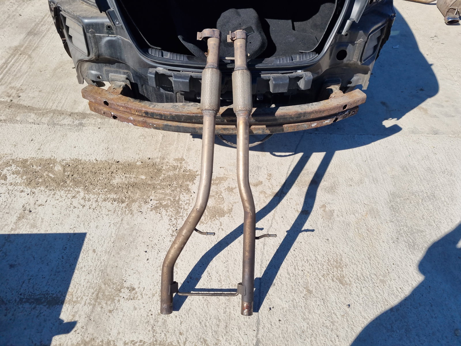 Racord flexibil teava evacuare catalizator Jaguar XF (X250) [Fabr 2008-2015] Facelift OEM 202KW / 275CP - imagine 1