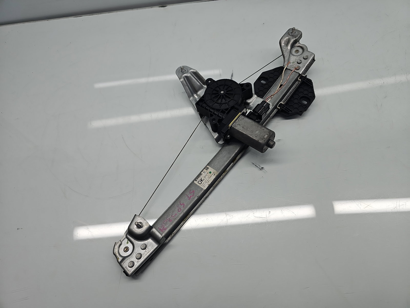 Macara electrica geam stanga spate Dacia Logan II MCV BK (K52) [Fabr 2013-2022] Break 827211031R - imagine 4