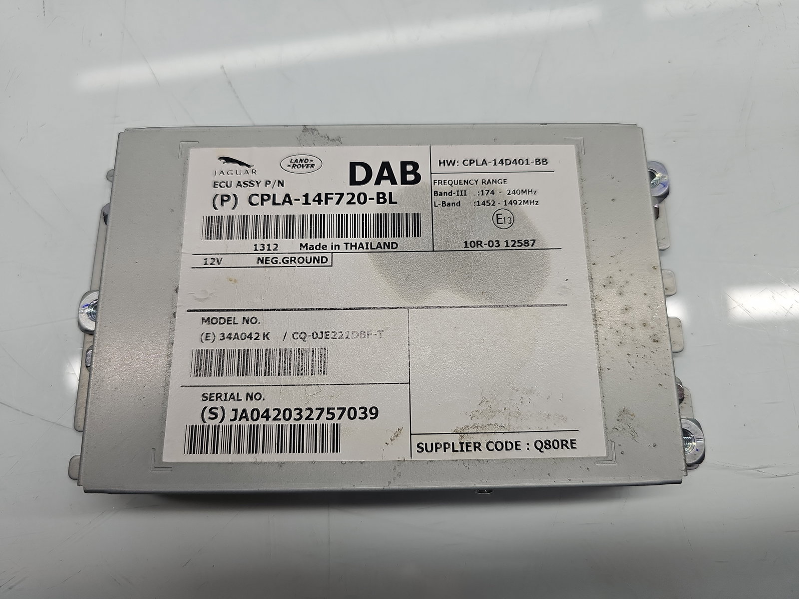 Modul confort Jaguar XF (X250) [Fabr 2008-2015] Facelift CLPA-14F720-BL - imagine 5