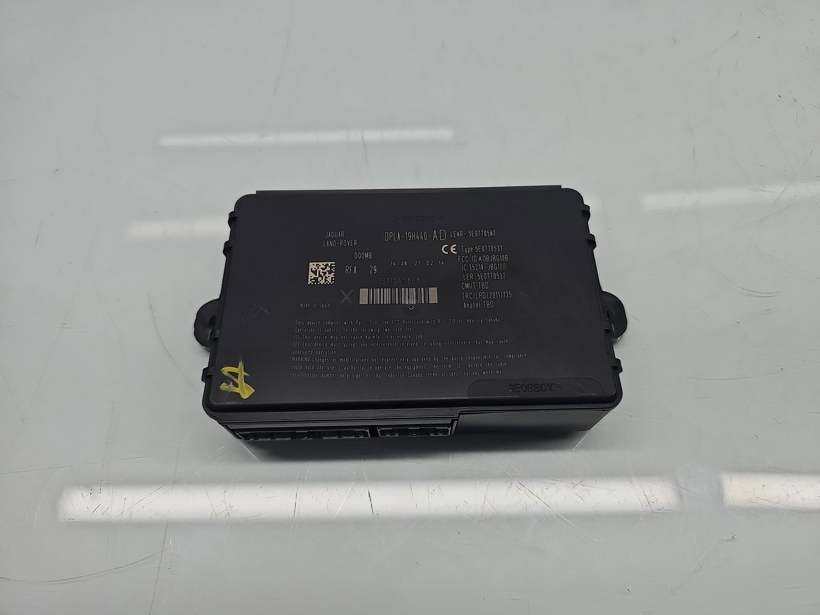 Modul confort Jaguar XF (X250) [Fabr 2008-2015] Facelift DPLA-19H440-AD - imagine 1