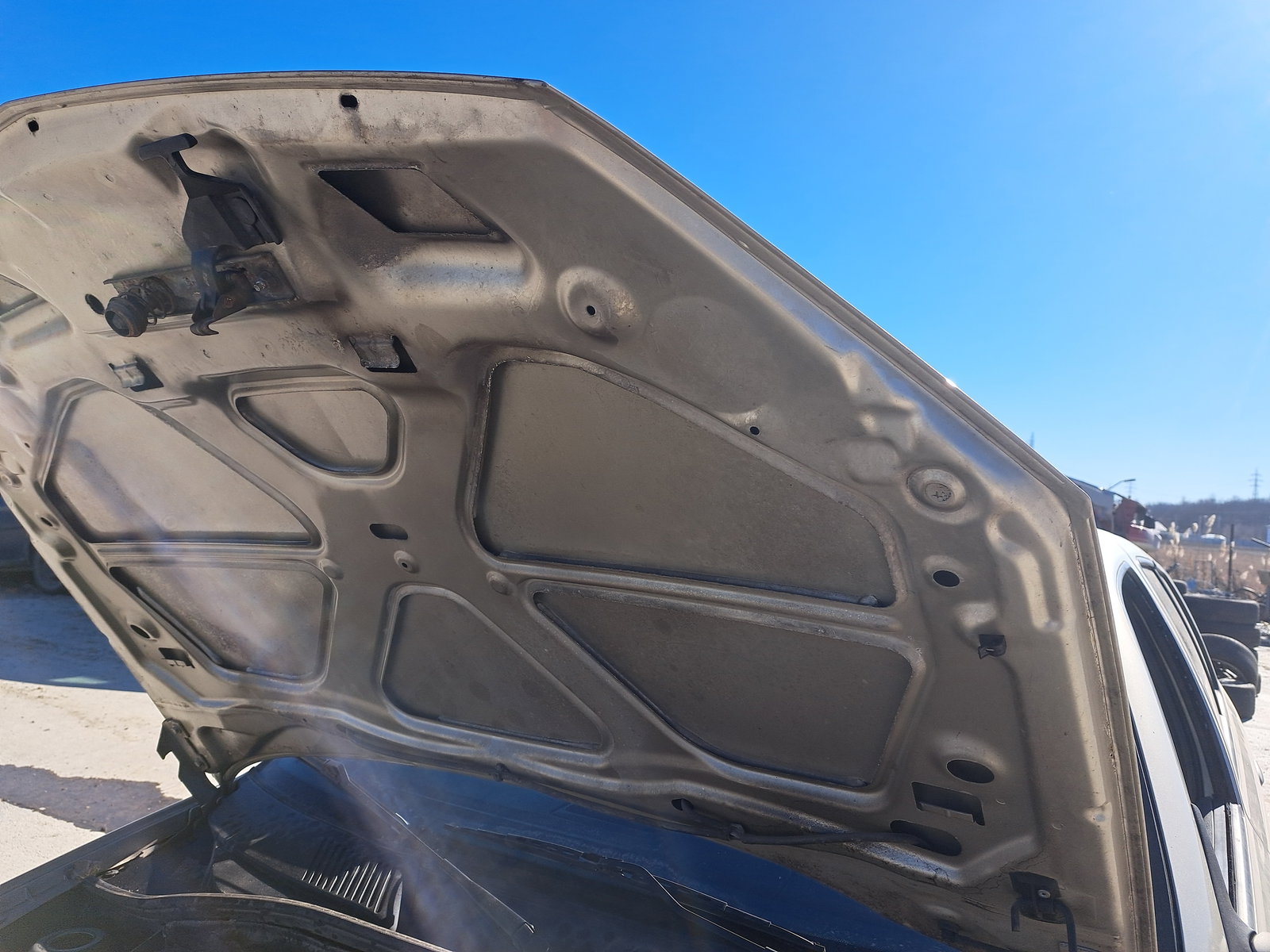 Capota motor Renault Symbol / Thalia [Fabr 1998-2007] Berlina Galben - imagine 3