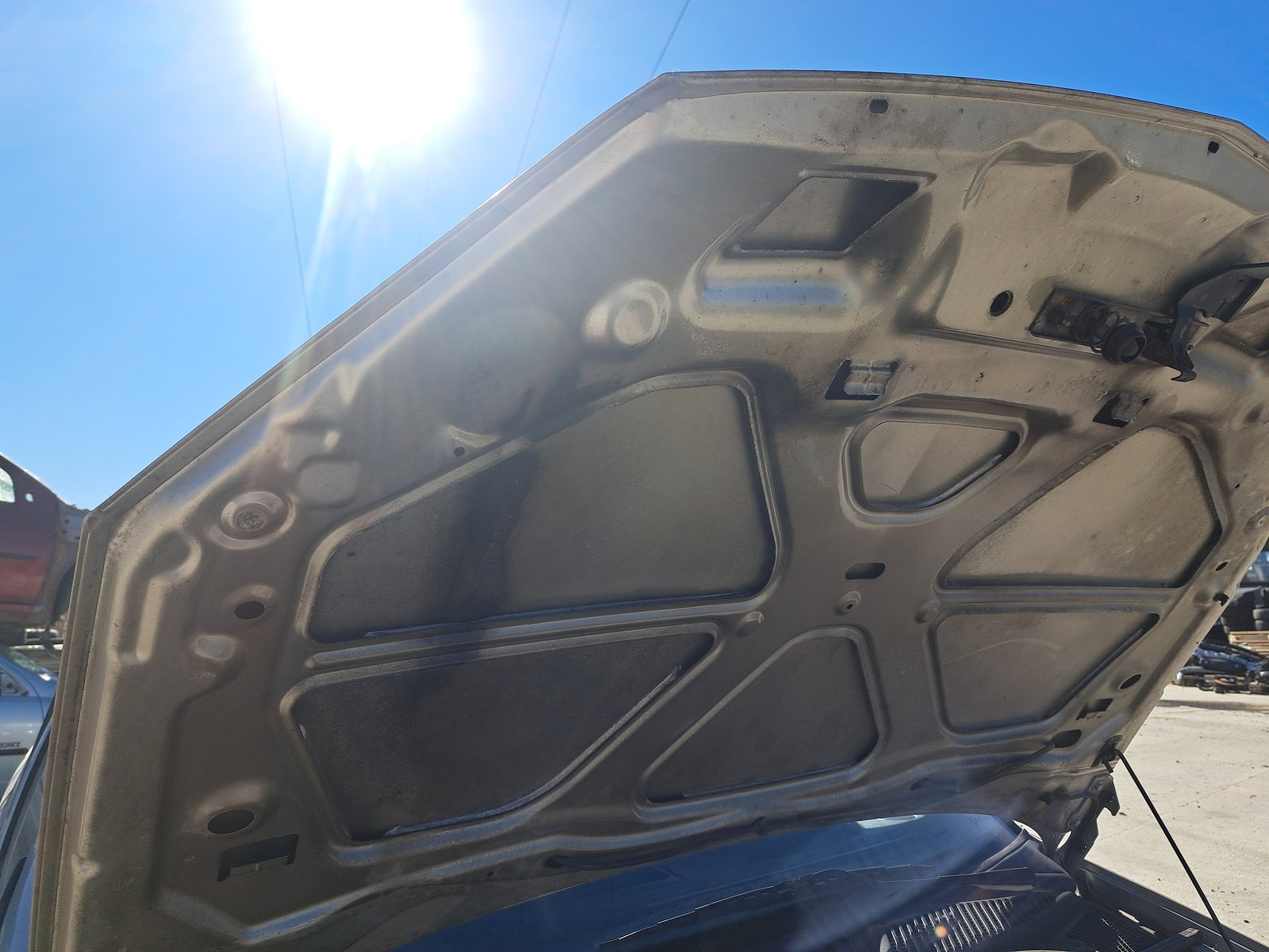 Capota motor Renault Symbol / Thalia [Fabr 1998-2007] Berlina Galben - imagine 4