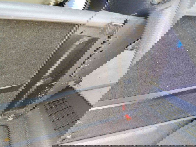 Polita portbagaj OEM Mercedes Clasa A (W168) [Fabr 1997-2004] 1.4