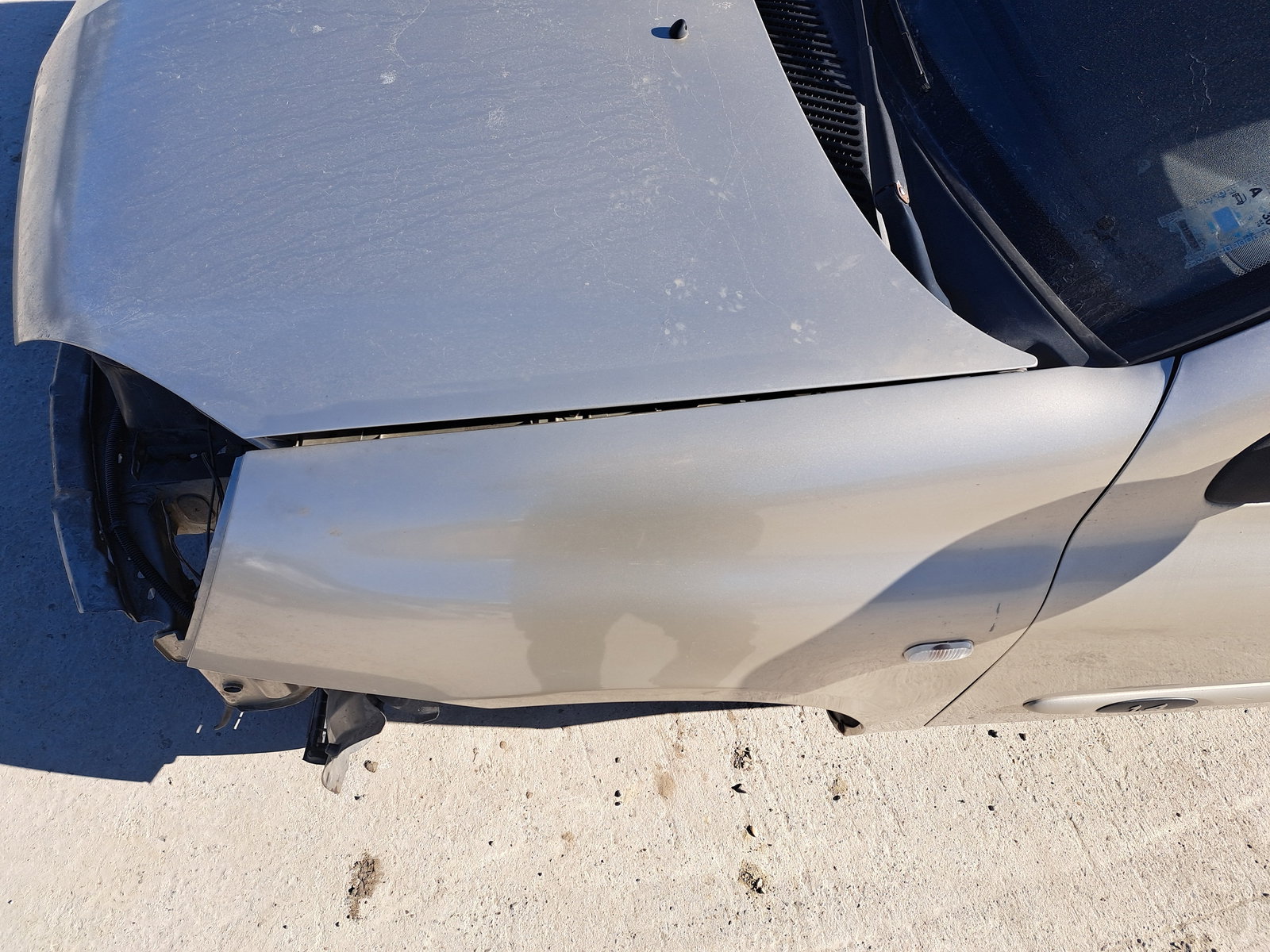 Aripa stanga fata Renault Symbol / Thalia [Fabr 1998-2007] Berlina Galben - imagine 3