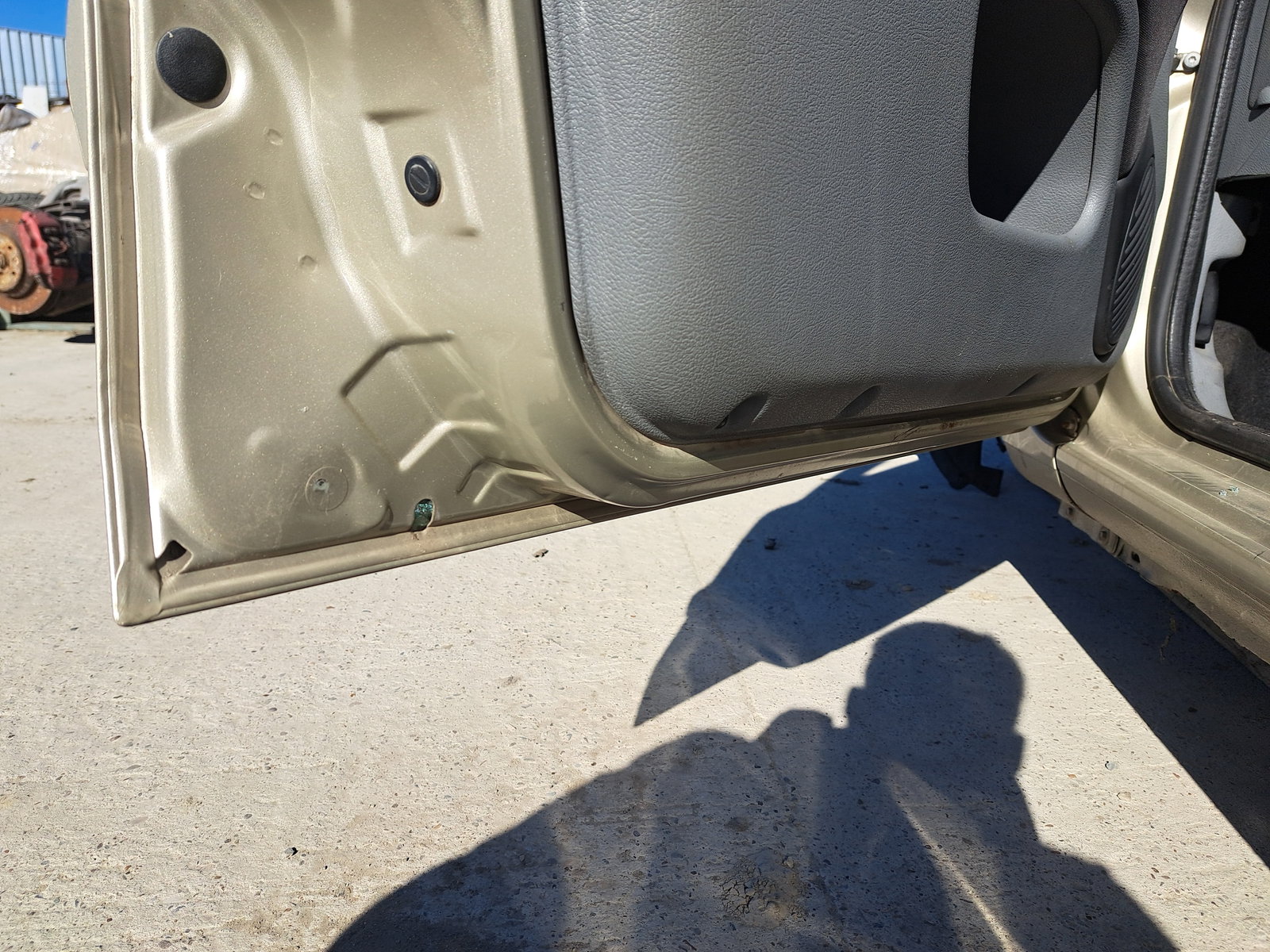 Usa stanga fata Renault Symbol / Thalia [Fabr 1998-2007] Berlina Galben - imagine 4