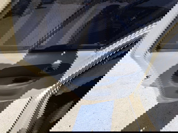 Usa stanga spate Renault Symbol / Thalia [Fabr 1998-2007] Berlina Galben