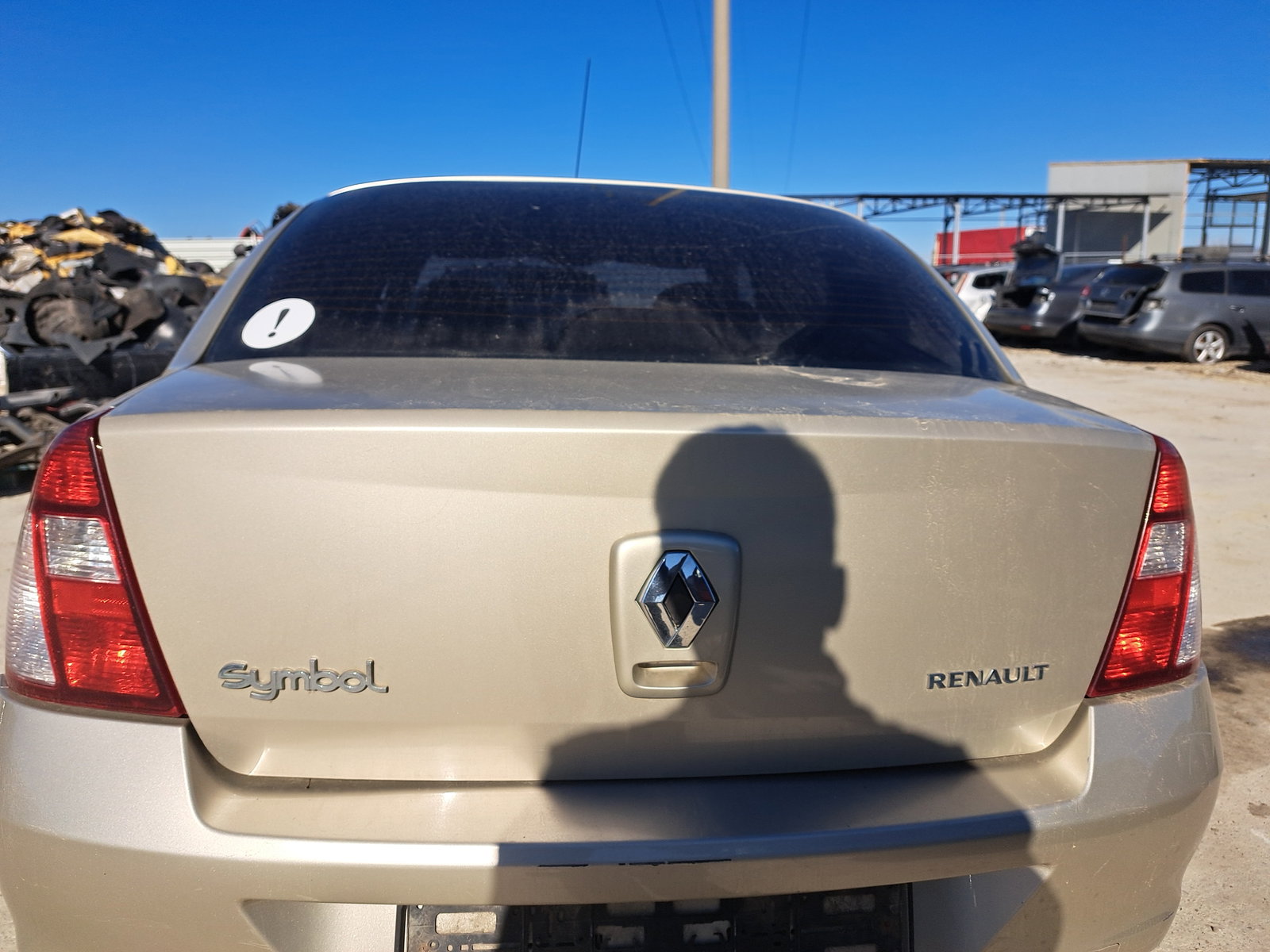 Haion Renault Symbol / Thalia [Fabr 1998-2007] Berlina Galben - imagine 2