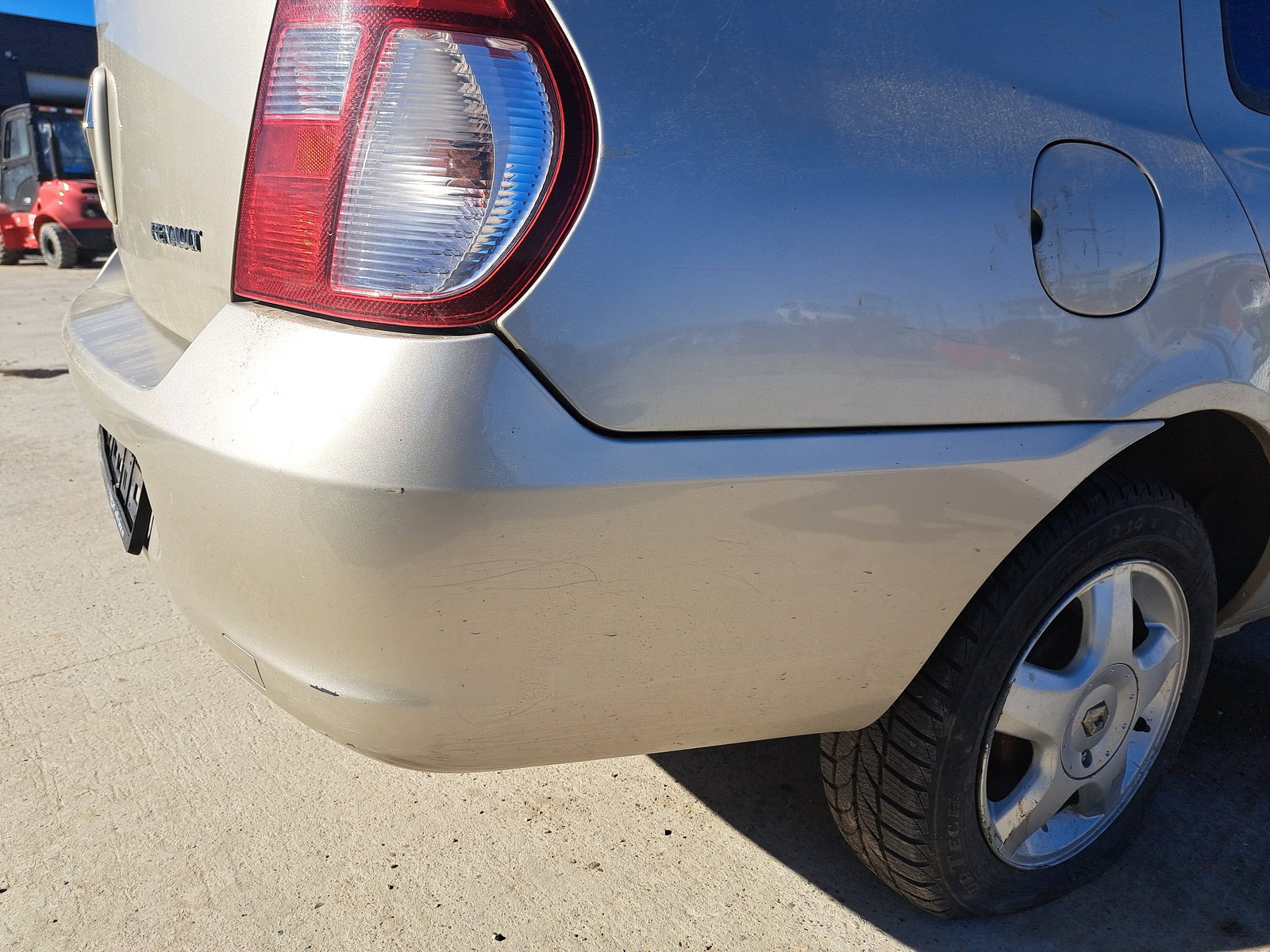 Bara spate Renault Symbol / Thalia [Fabr 1998-2007] Berlina Galben - imagine 2