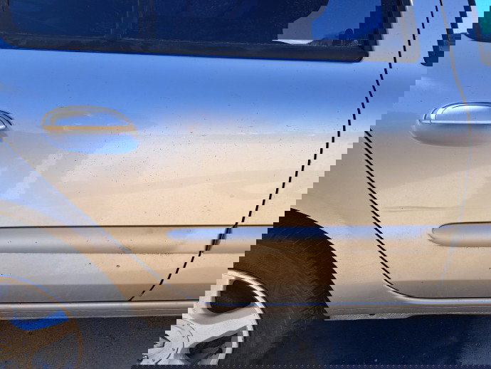 Usa dreapta spate Renault Symbol / Thalia [Fabr 1998-2007] Berlina Galben