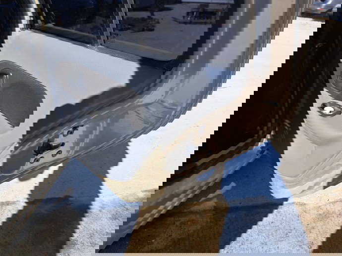 Usa dreapta spate Renault Symbol / Thalia [Fabr 1998-2007] Berlina Galben