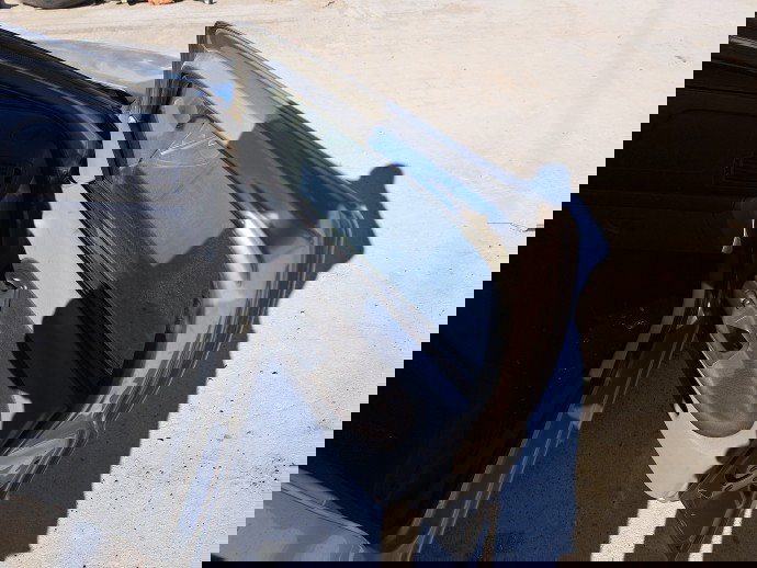 Usa dreapta fata Renault Symbol / Thalia [Fabr 1998-2007] Berlina Galben