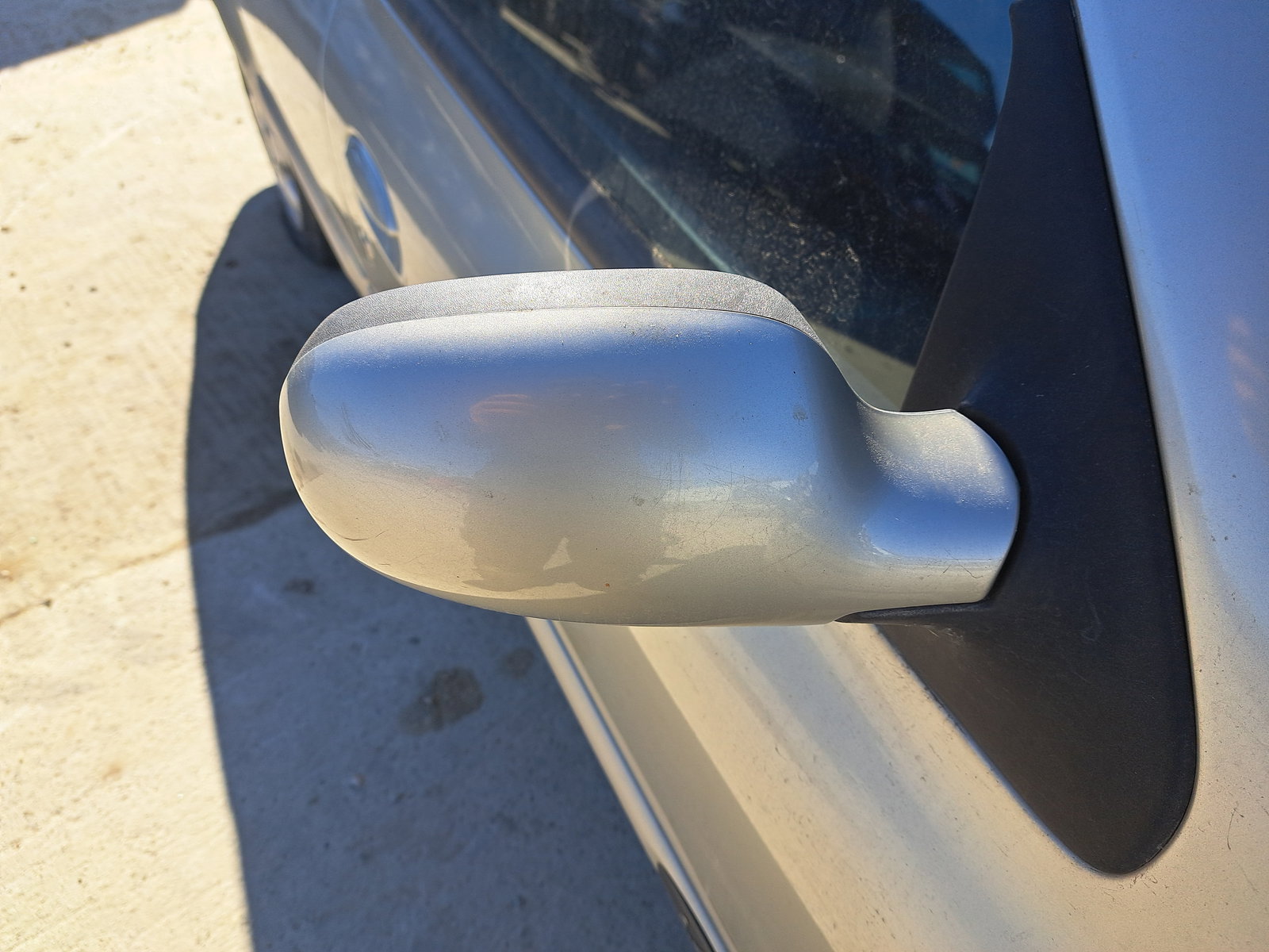 Oglinda dreapta Renault Symbol / Thalia [Fabr 1998-2007] Berlina Galben - imagine 1