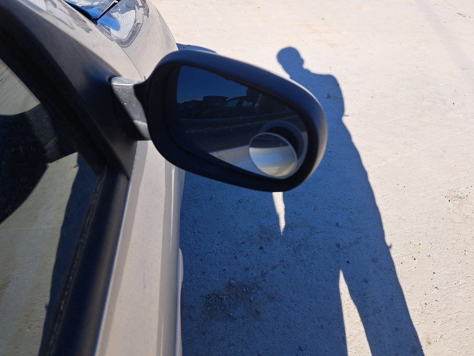 Oglinda dreapta Renault Symbol / Thalia [Fabr 1998-2007] Berlina Galben - imagine 2