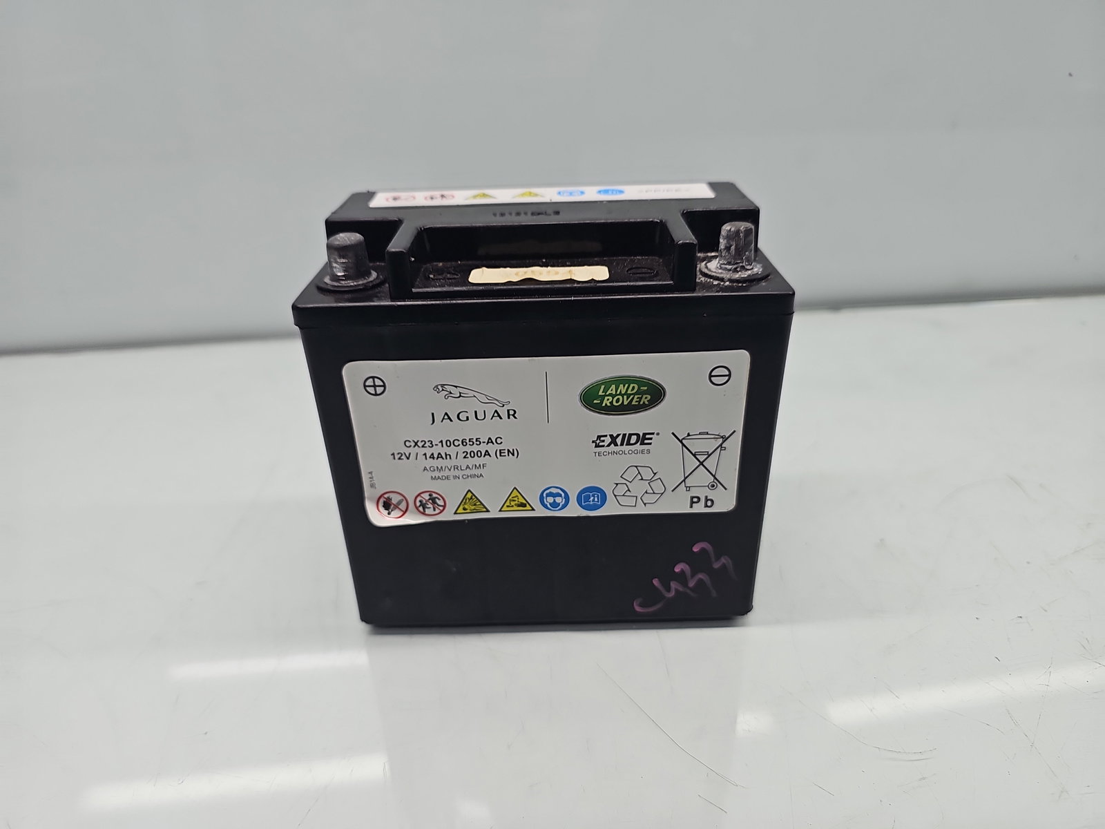 Baterie pornire Jaguar XF (X250) [Fabr 2008-2015] Facelift CX23-10C655-AC 202KW / 275CP - imagine 2