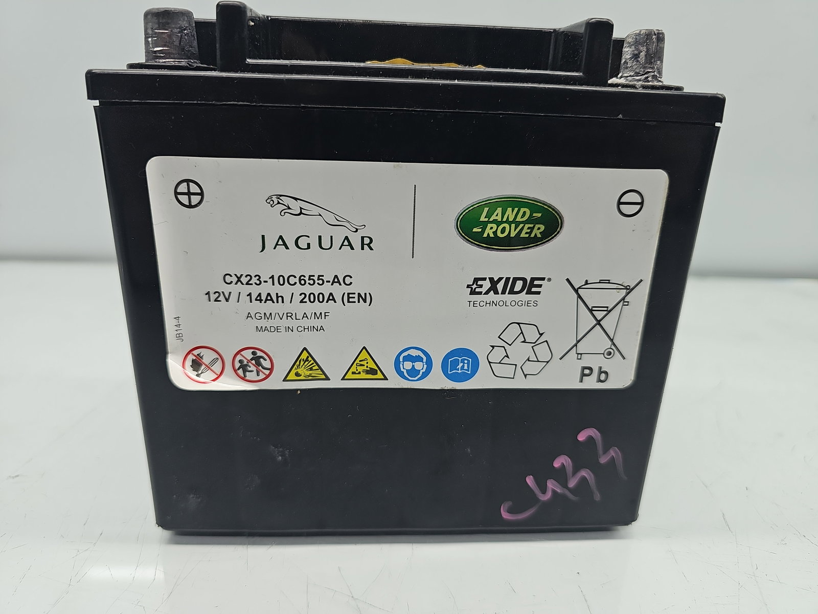 Baterie pornire Jaguar XF (X250) [Fabr 2008-2015] Facelift CX23-10C655-AC 202KW / 275CP - imagine 5