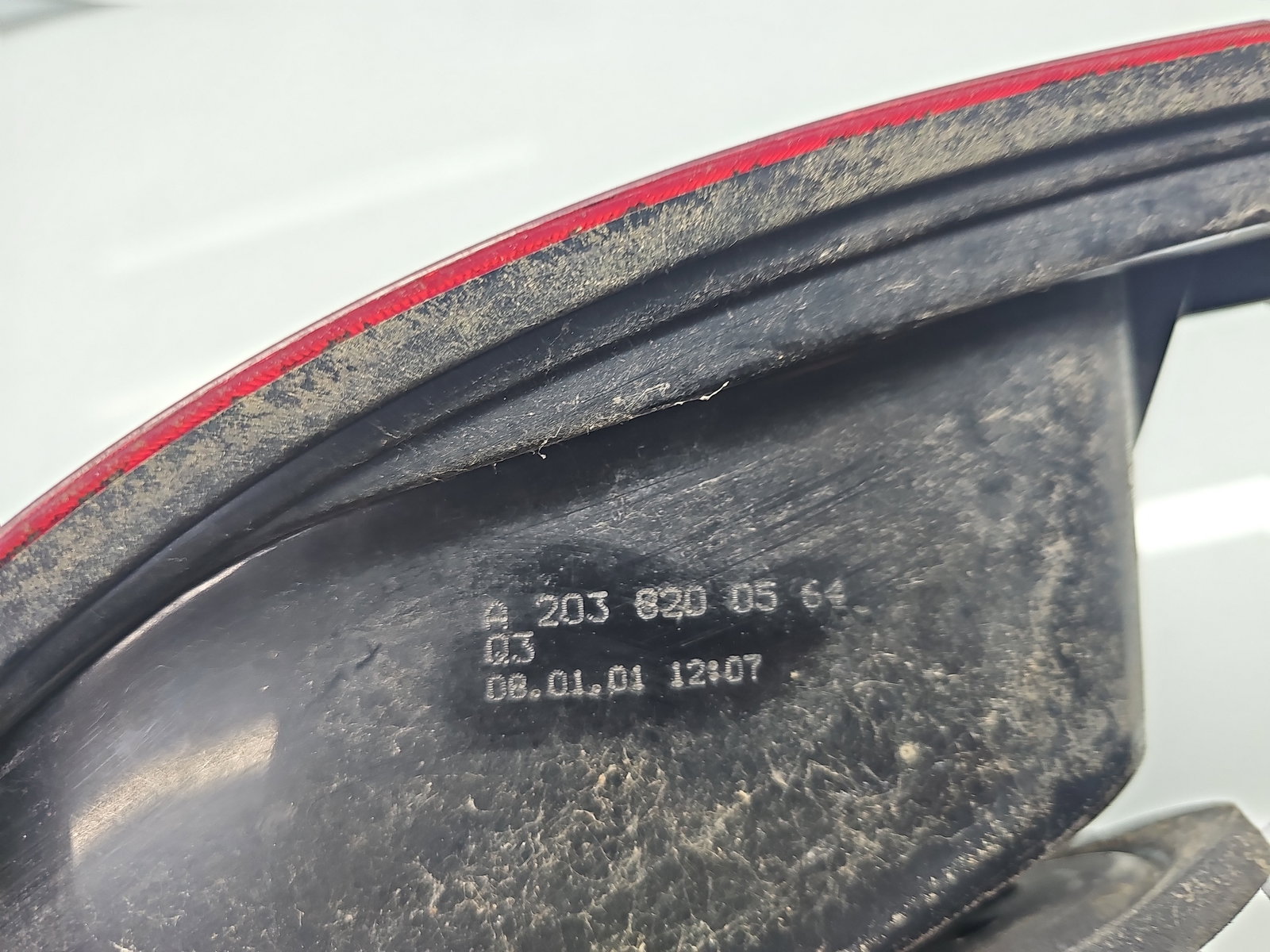 Stop aripa stanga Mercedes Clasa C Coupe (CL203) [Fabr 2001-2011] A2038200564 - imagine 6