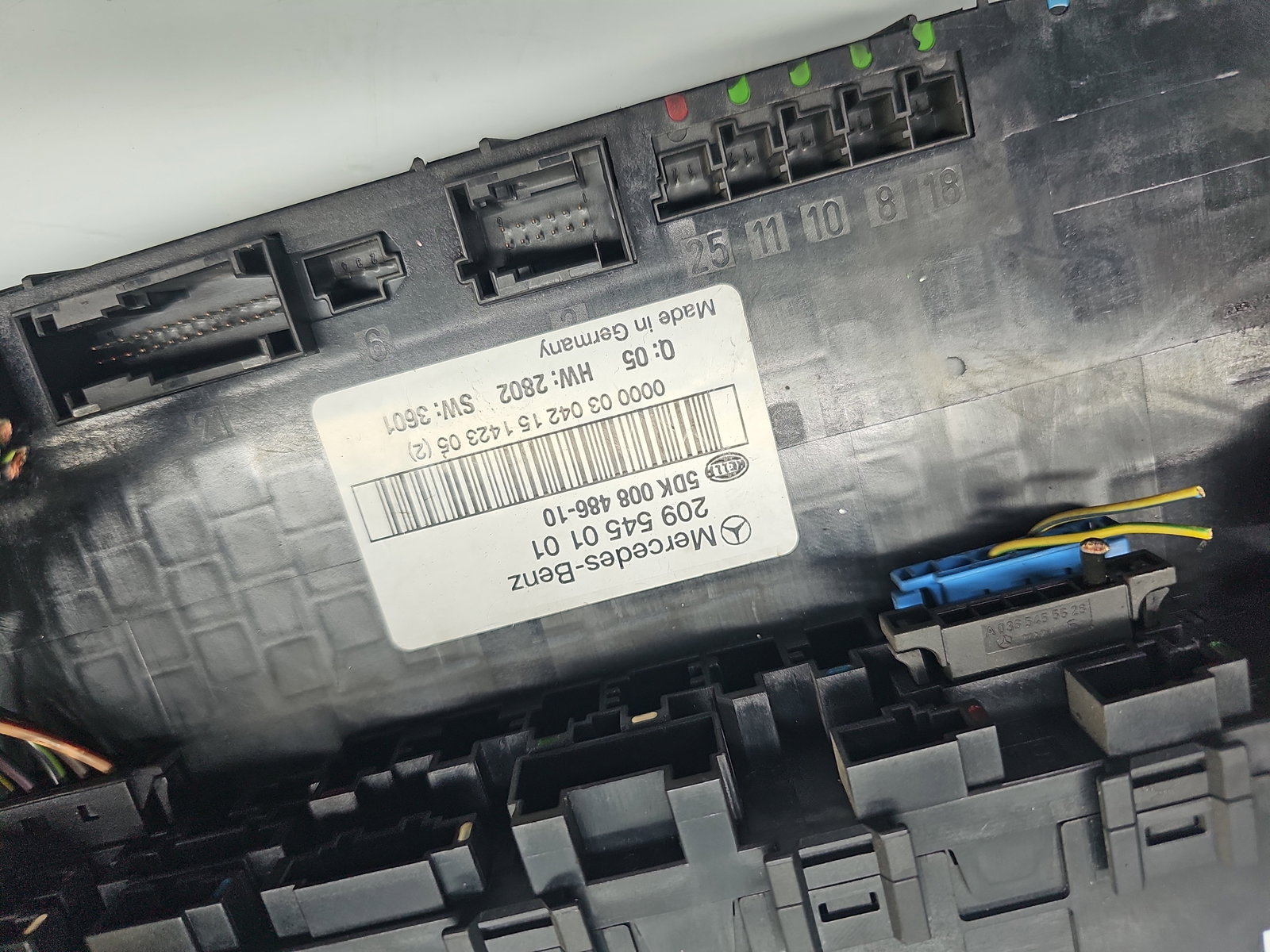 Panou sigurante Mercedes Clasa C (W203) [Fabr 2000-2007] 2095450101 - imagine 5