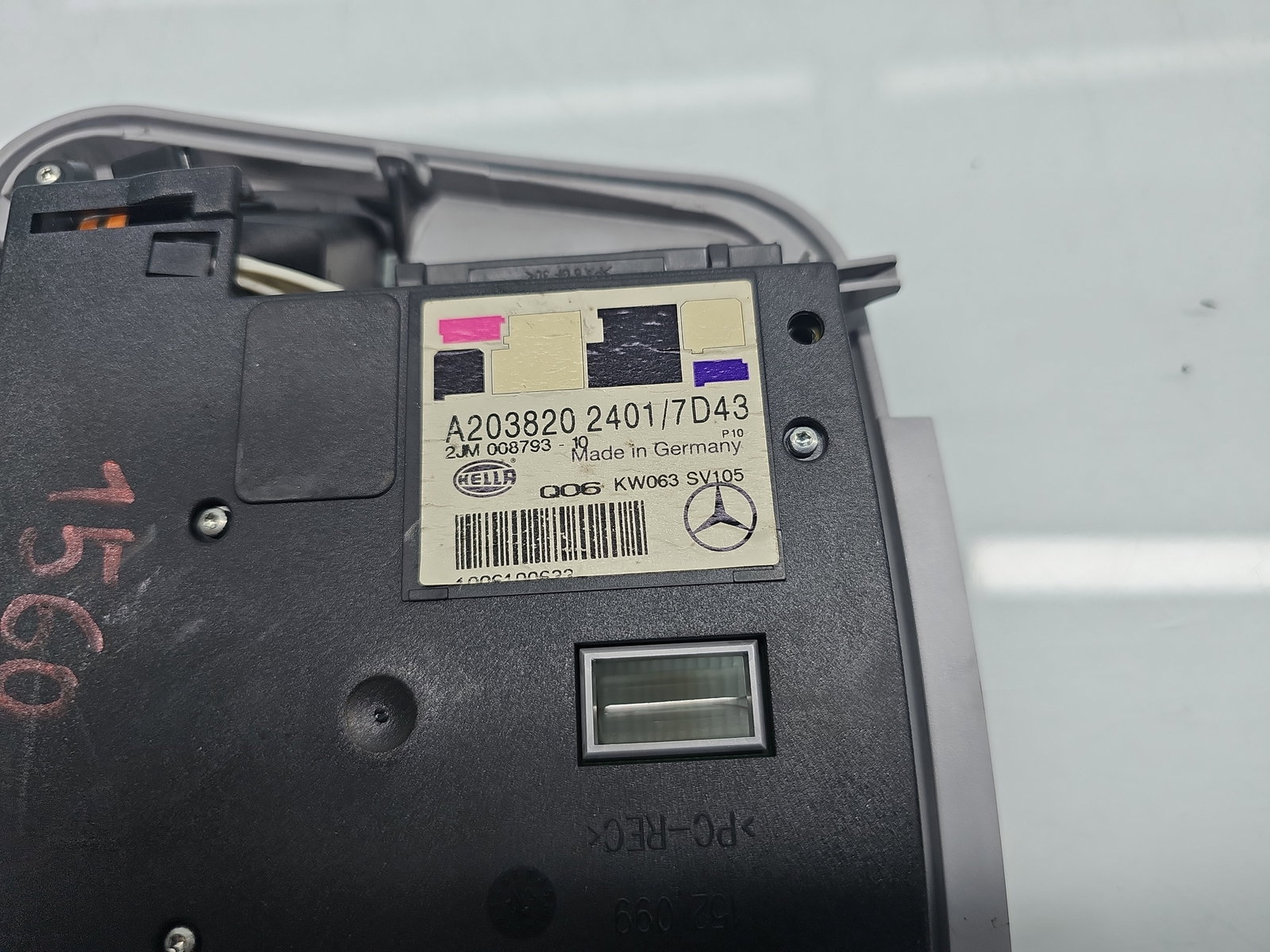 Plafoniera fata Mercedes Clasa C (W203) [Fabr 2000-2007] Berlina A2038202401 - imagine 5