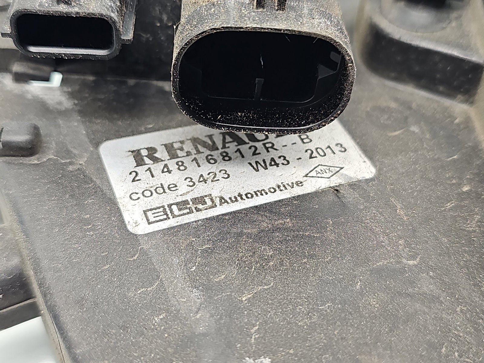 Electroventilator Dacia Logan MCV 2 [Fabr 2013-2022] 214816812R 1.5 dCi K9K792 66KW / 90CP - imagine 5