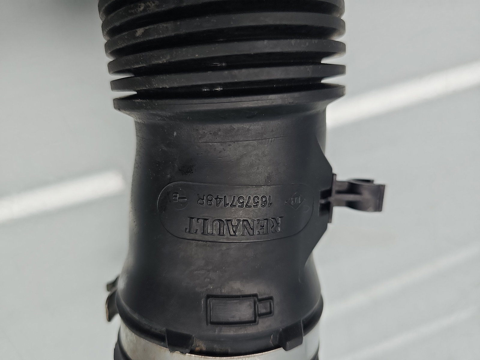 Tub admisie aer Dacia Logan MCV 2 [Fabr 2013-2022] 165757148R 1.5 dCi K9K792 66KW / 90CP - imagine 5