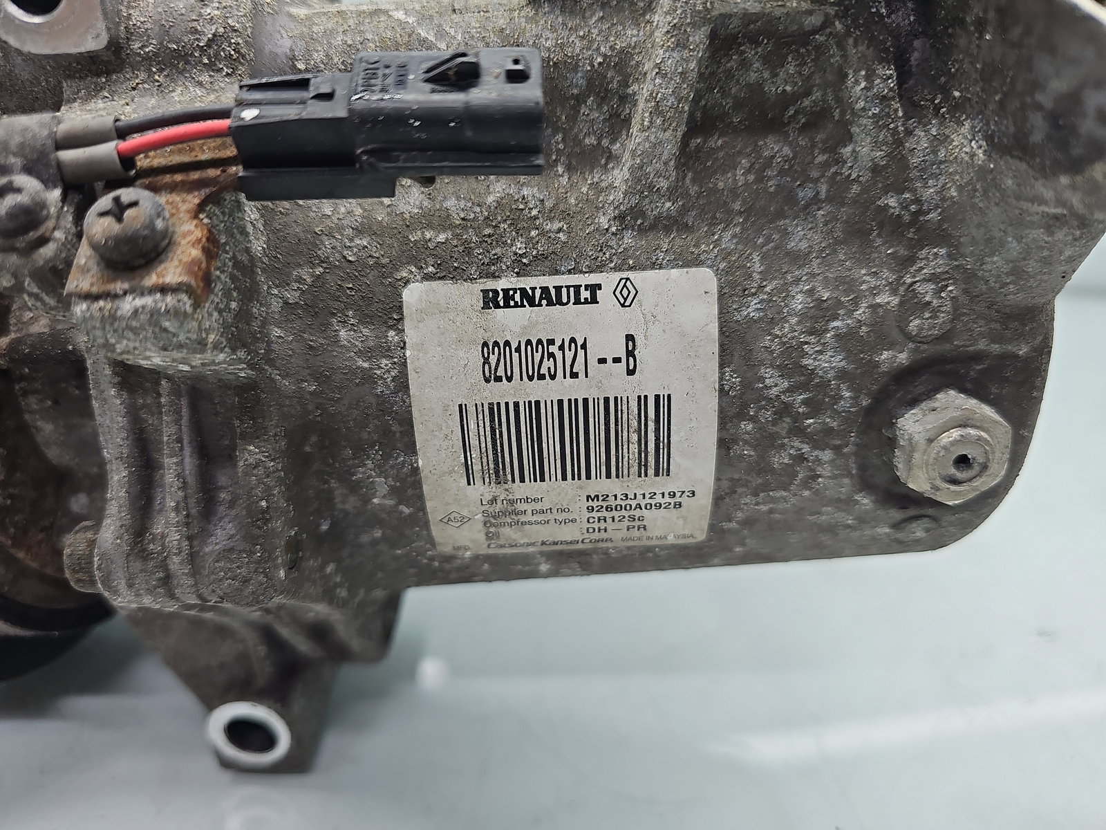 Compresor clima Dacia Logan MCV 2 [Fabr 2013-2022] 8201025121B 1.5 dCi K9K792 66KW / 90CP - imagine 5