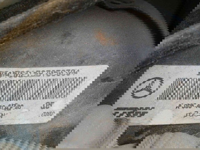 Tulumba frana OEM Mercedes Clasa A (W168) [Fabr 1997-2004] 1.4