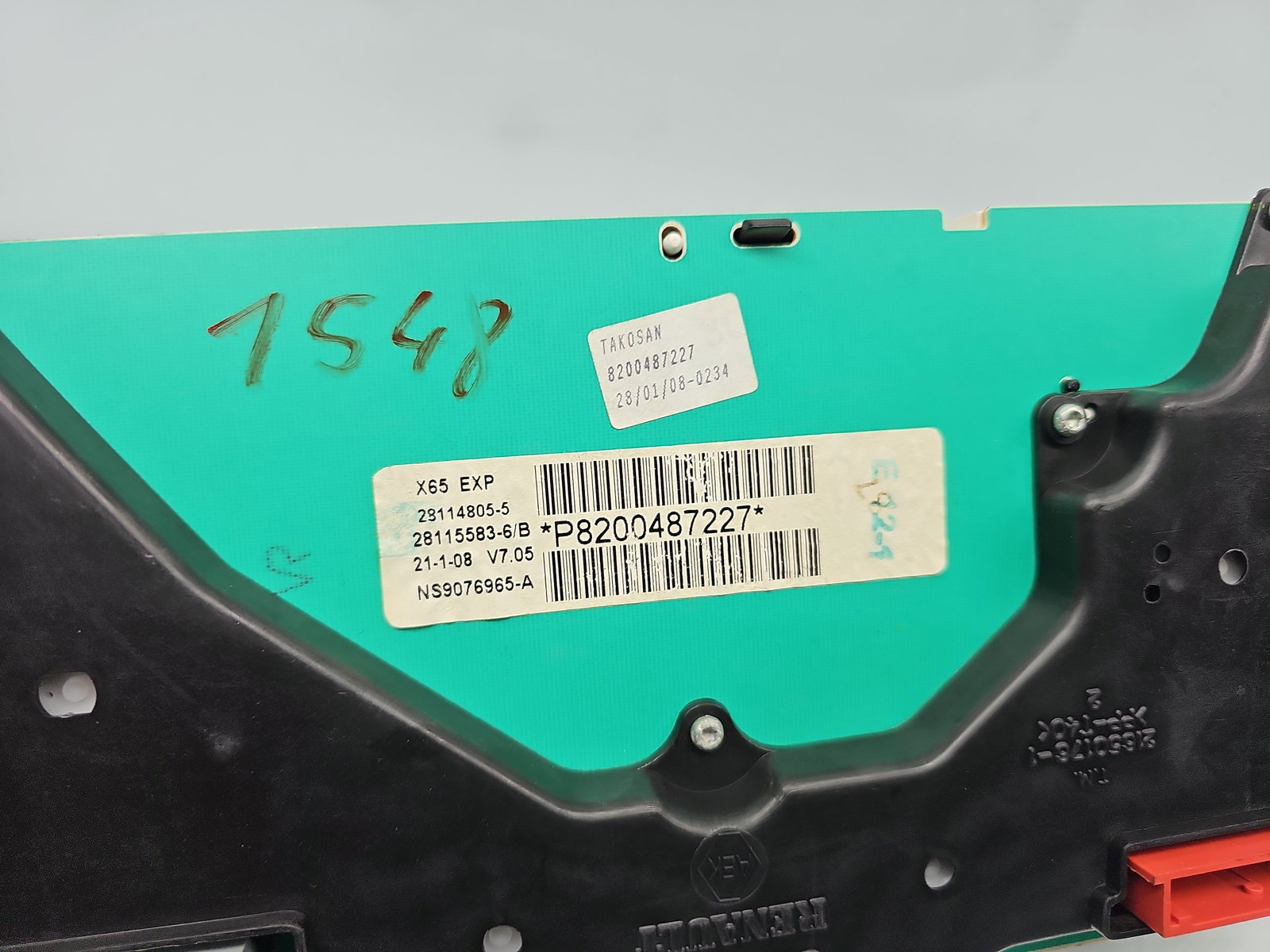 Ceas bord Renault Symbol 2 [Fabr 2008-2012] 8200487227 - imagine 5