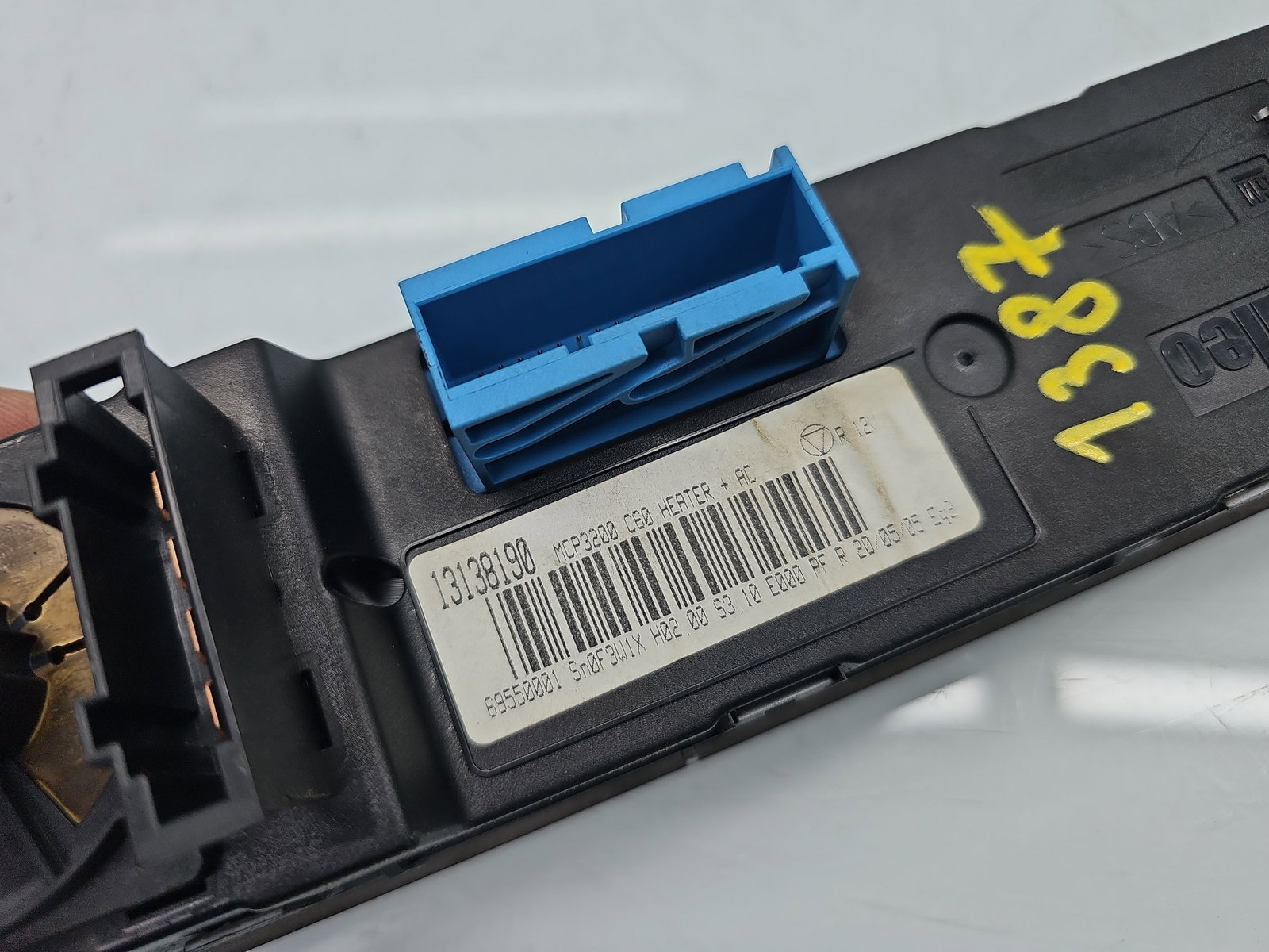 Panou comanda clima Opel Vectra C [Fabr 2003-2008] 13138190 - imagine 4