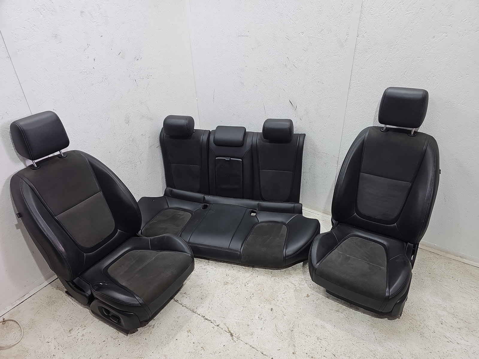 Set scaune cu bancheta piele Jaguar XF (X250) [Fabr 2008-2015] Facelift OEM - imagine 1