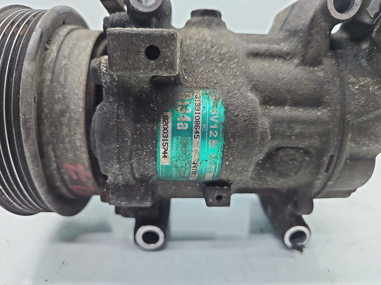 Compresor clima Renault Clio 2 [Fabr 1998-2004] 8200315744 1.4 Benz K7J-A7 55KW / 75CP - imagine 2