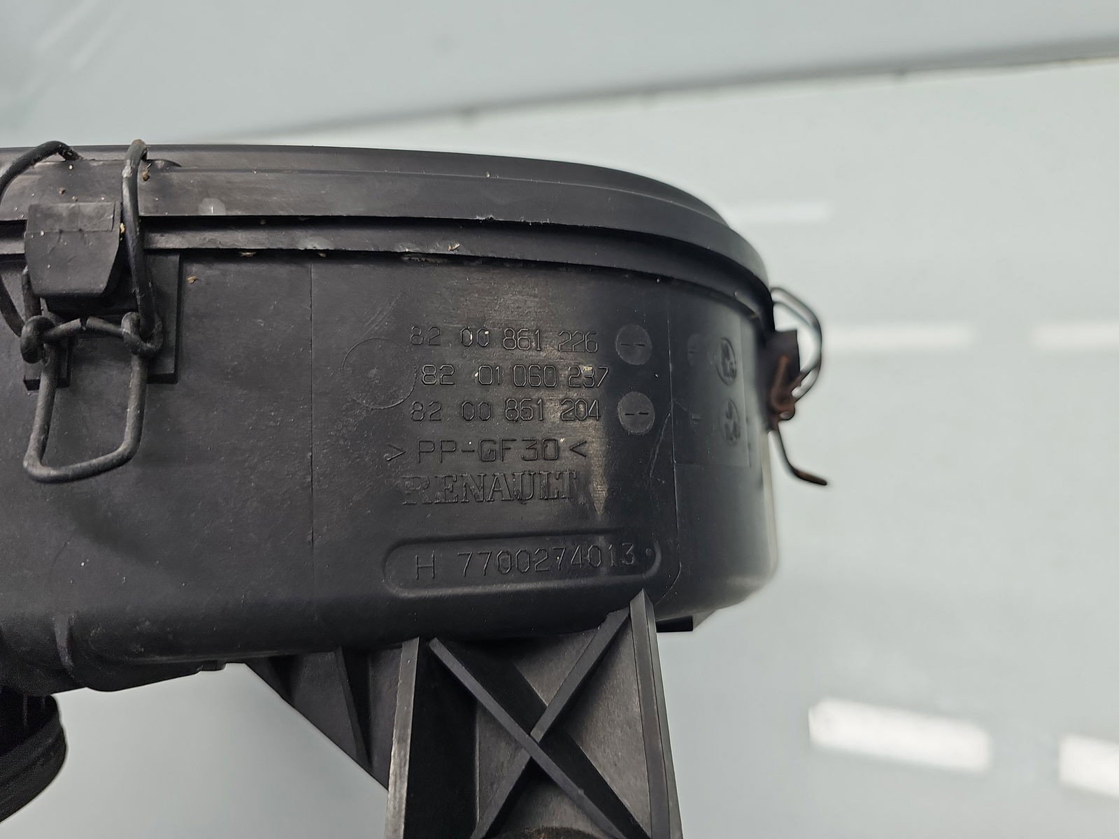 Carcasa filtru aer Dacia Logan 1 [Fabr 2007-2011] 8200861226 1.5 dCi K9K-17 47KW / 64CP - imagine 2