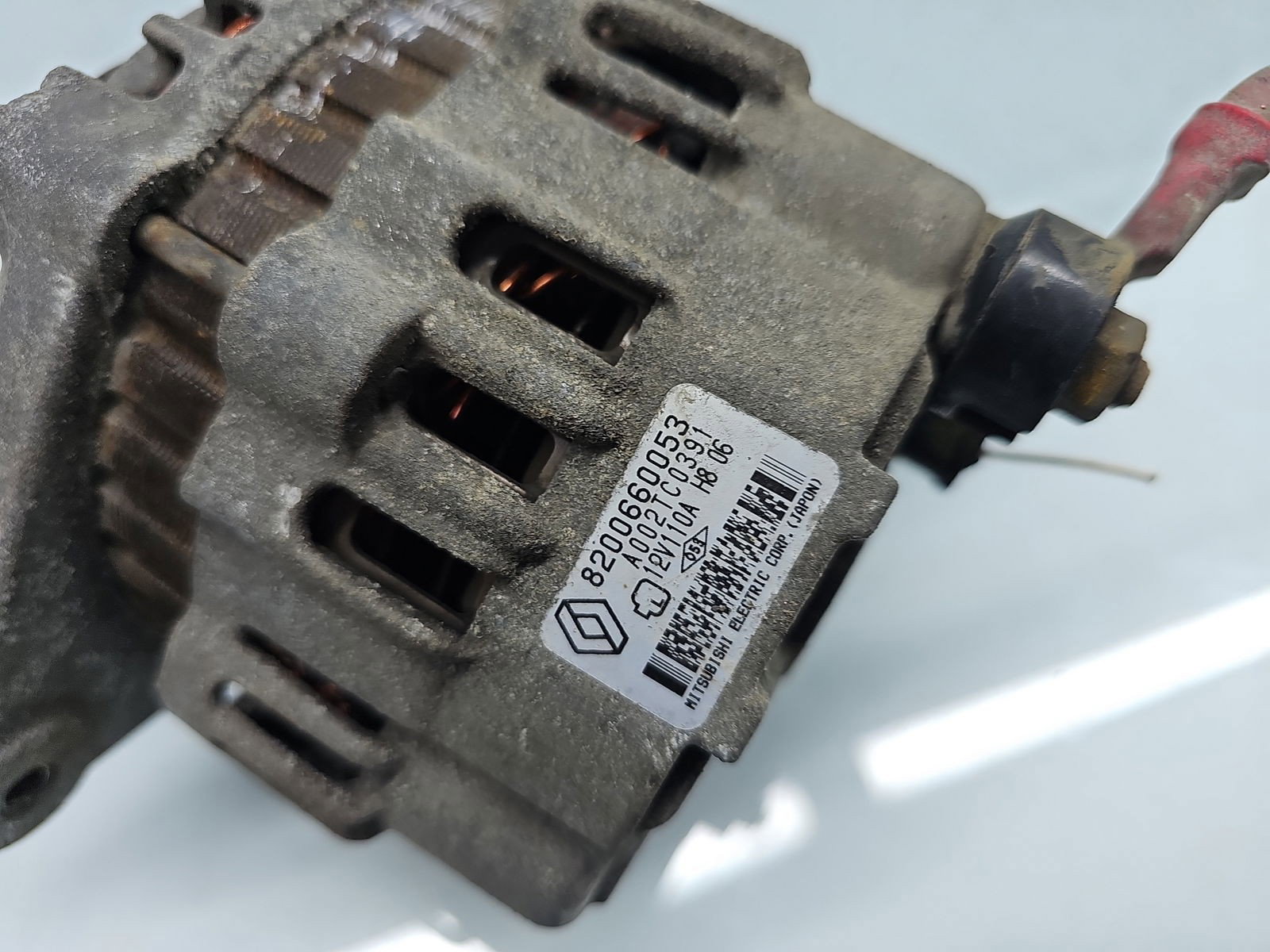 Alternator Dacia Logan 1 [Fabr 2007-2011] 8200660053 1.5 dCi K9K-17 47KW / 64CP - imagine 2