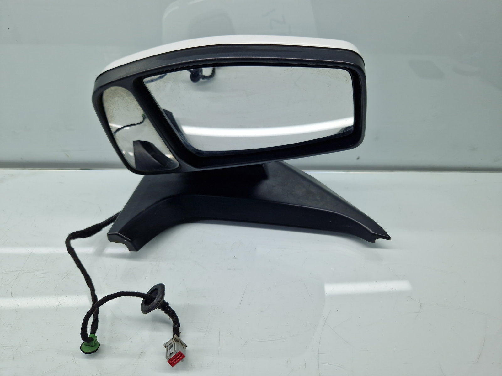 Oglinda stanga Ford Transit Custom (TTF) [Fabr 2012-2016] Frozen White - imagine 1