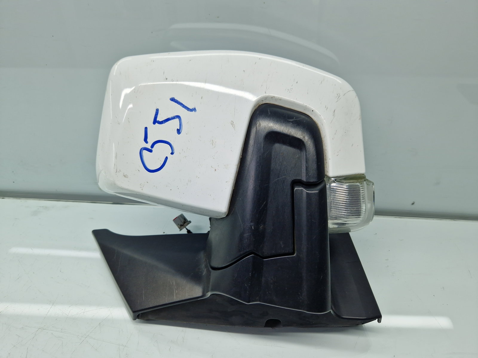 Oglinda stanga Ford Transit Custom (TTF) [Fabr 2012-2016] Frozen White - imagine 2