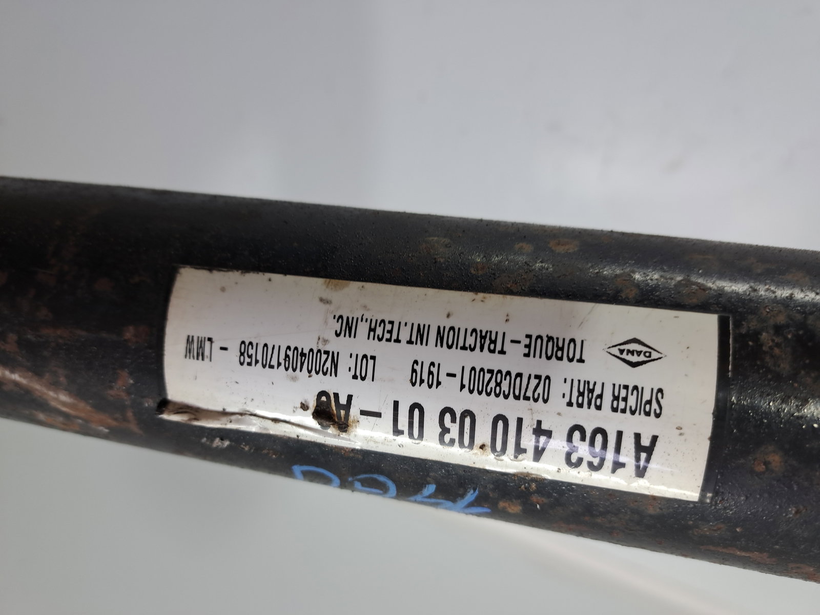 Cardan Mercedes Clasa ML (W163) [Fabr 1998-2005] A1634100301 2.7 CDI 612963 120KW / 163CP - imagine 5