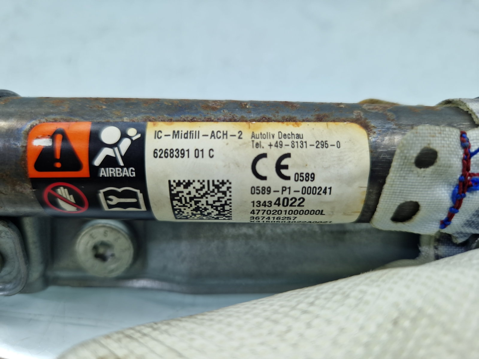 Airbag cortina stanga Opel Corsa E [Fabr 2014-prezent] 626839101C - imagine 5