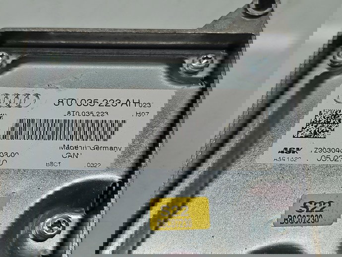 Amplificator audio AUDI A5 Cabriolet (8F7) [Fabr 2009-2015] 8T0035223AH