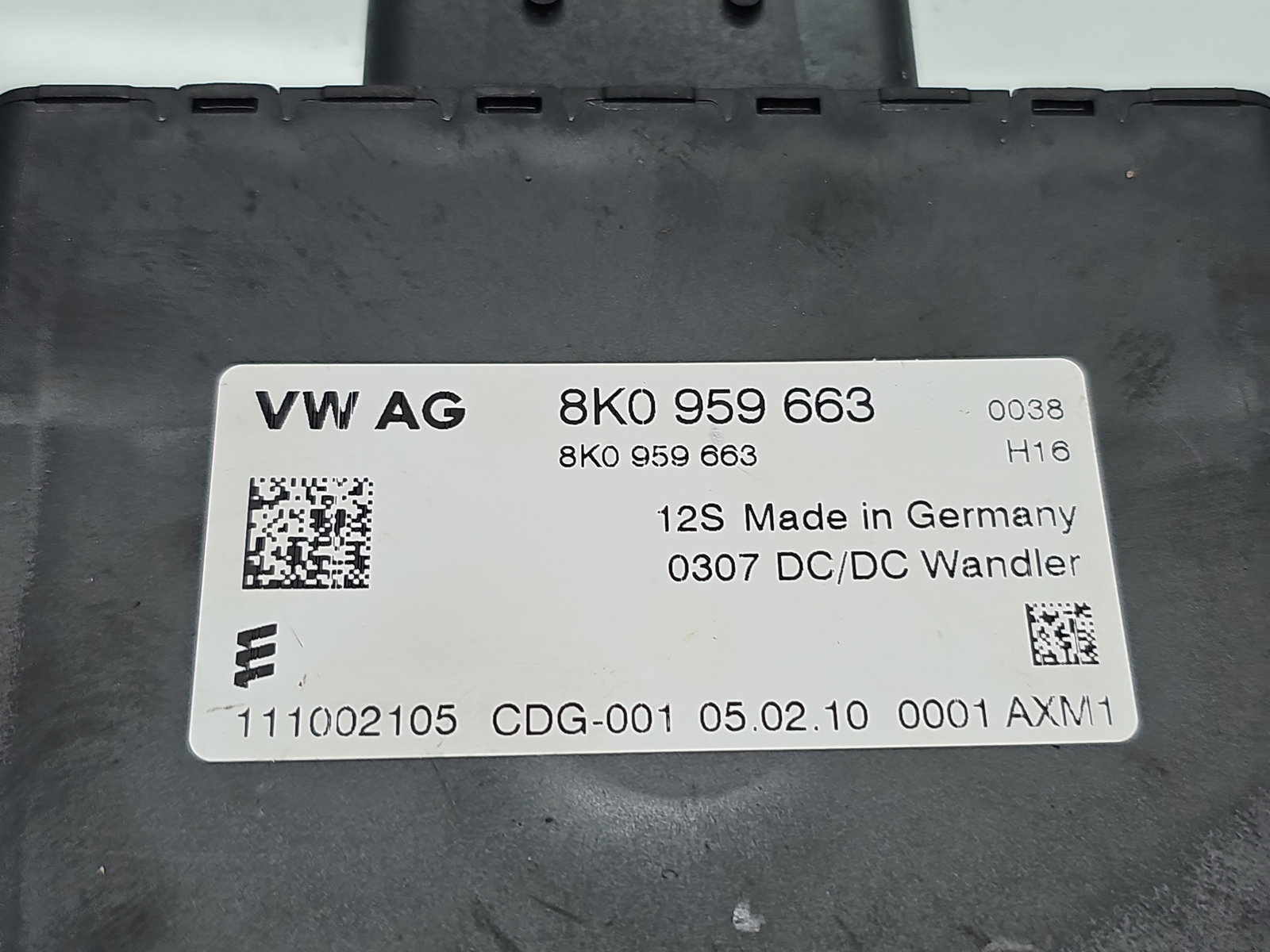 Modul confort AUDI A5 Cabriolet (8F7) [Fabr 2009-2015] 8K0959663 - imagine 4