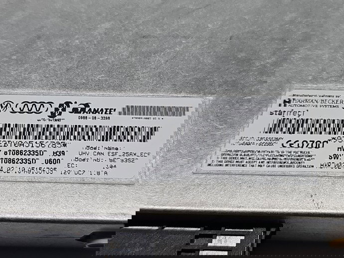 Modul confort AUDI A5 Cabriolet (8F7) [Fabr 2009-2015] 8T0862335D