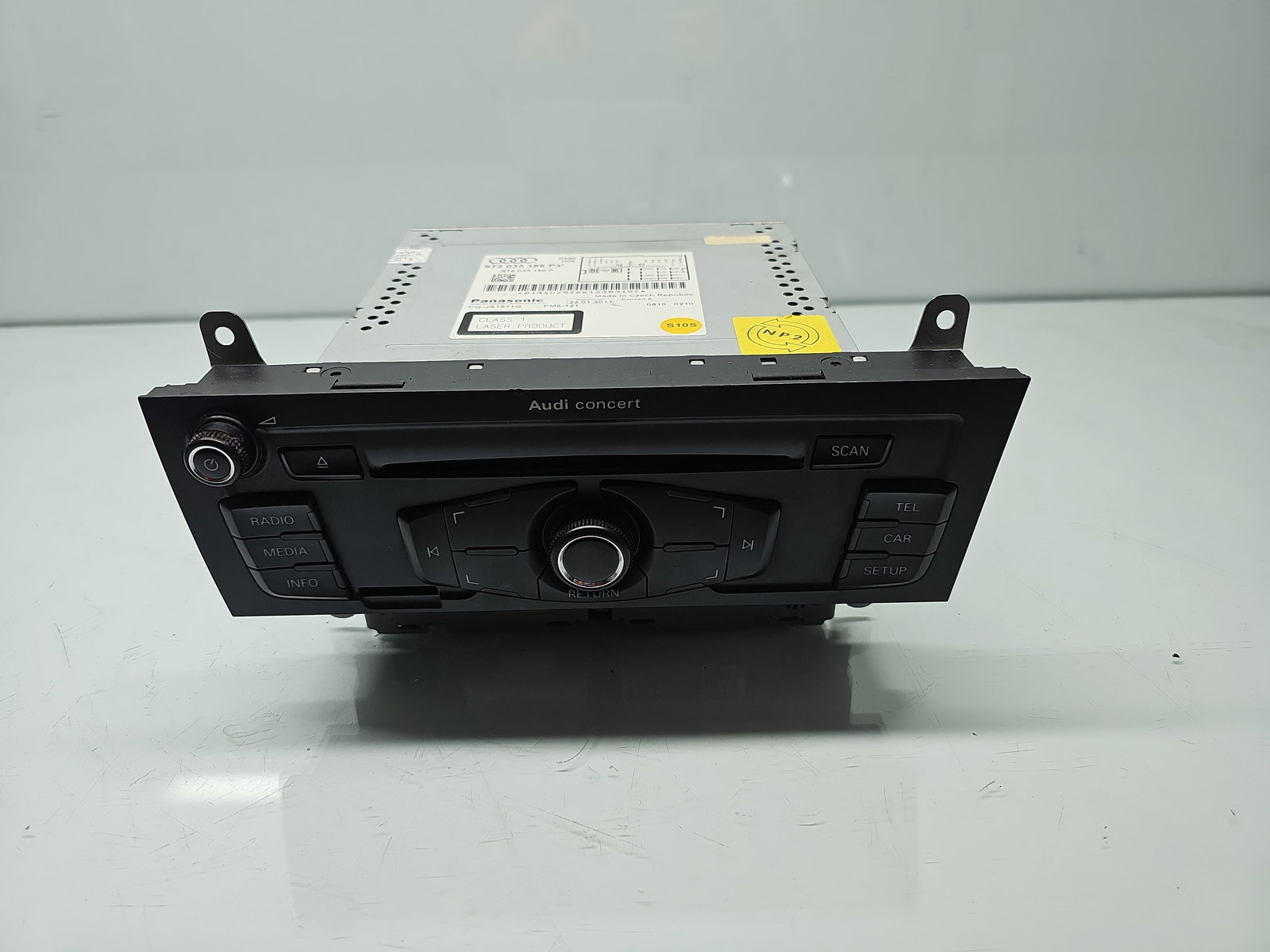 Radio CD AUDI A5 Cabriolet (8F7) [Fabr 2009-2015] 8T2035186P - imagine 1