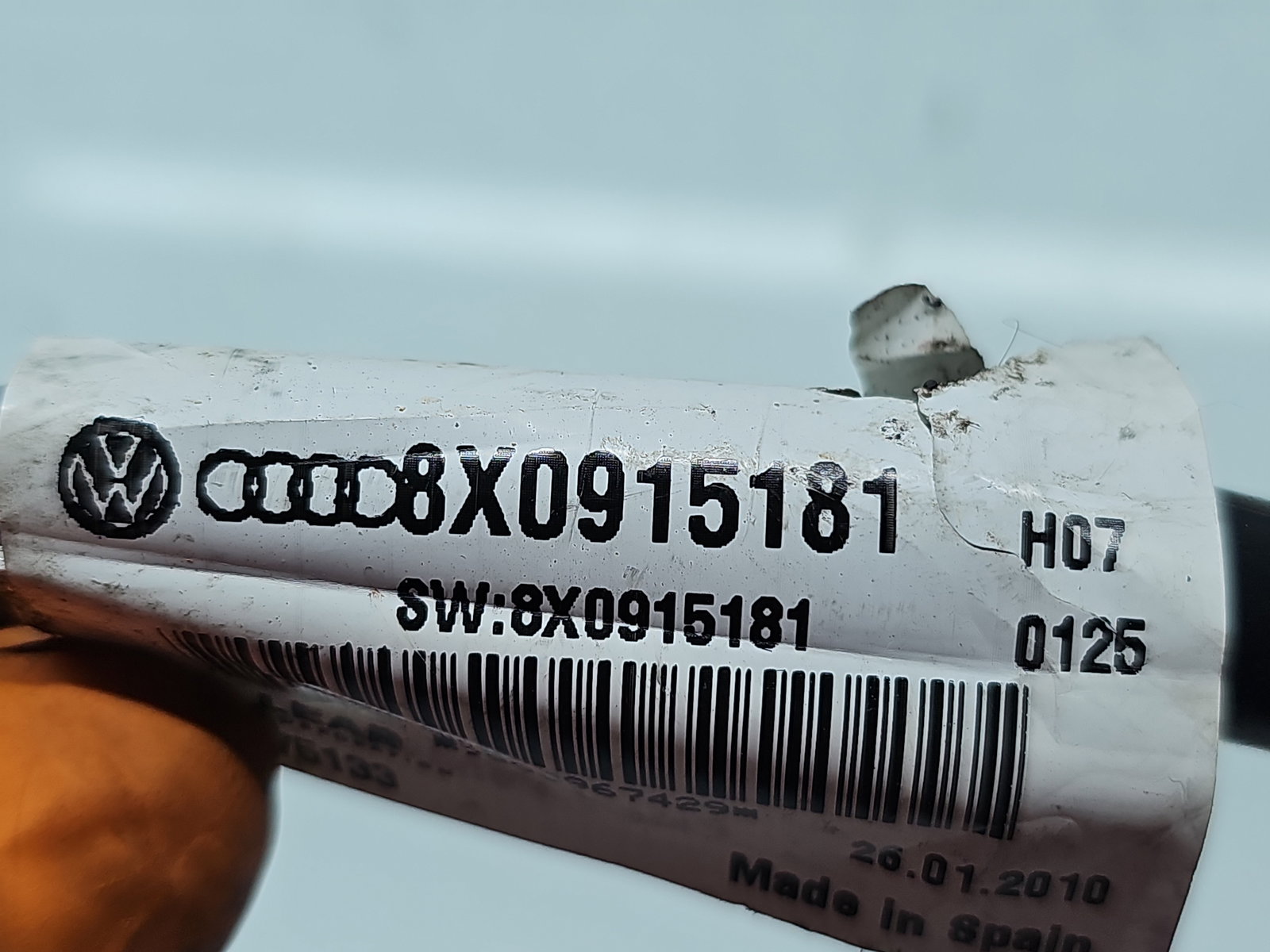 Borna baterie (+) cu capsa AUDI A5 Cabriolet (8F7) [Fabr 2009-2015] 8X0915181 - imagine 5