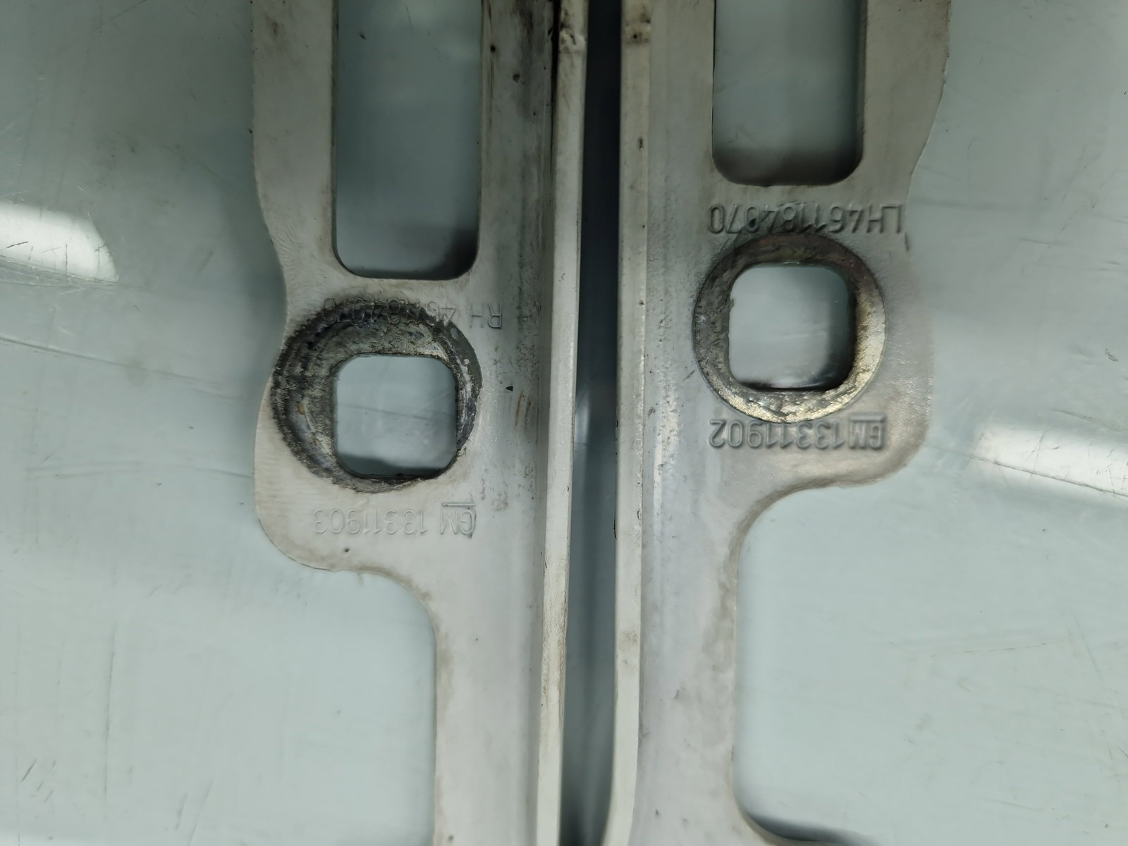 Set balamale capota Opel Corsa E [Fabr 2014-prezent] 13311902,13311903 - imagine 5