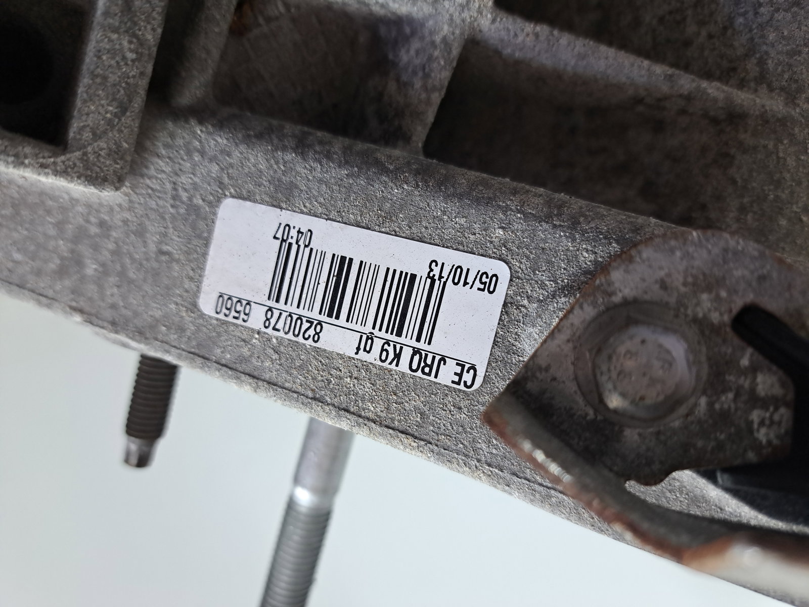 Cutie viteze manuala 5 trepte Dacia Logan MCV 2 [Fabr 2013-2022] 1.5 dCi K9K792 JRQ K9 8200786560 66KW / 90CP - imagine 6