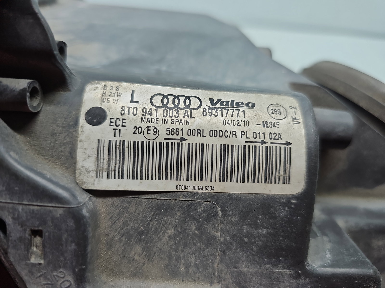 Far stanga AUDI A5 Cabriolet (8F7) [Fabr 2009-2015] 8T0941003AL - imagine 8