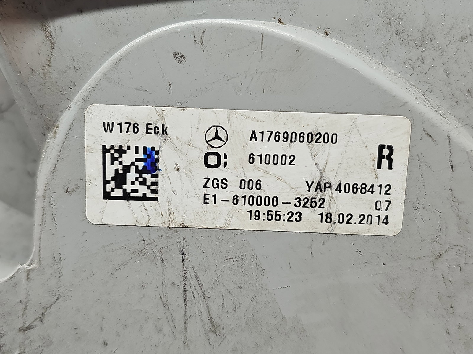 Stop aripa dreapta Mercedes Clasa A (W176) [Fabr 2012-2018] A1769060200 - imagine 6