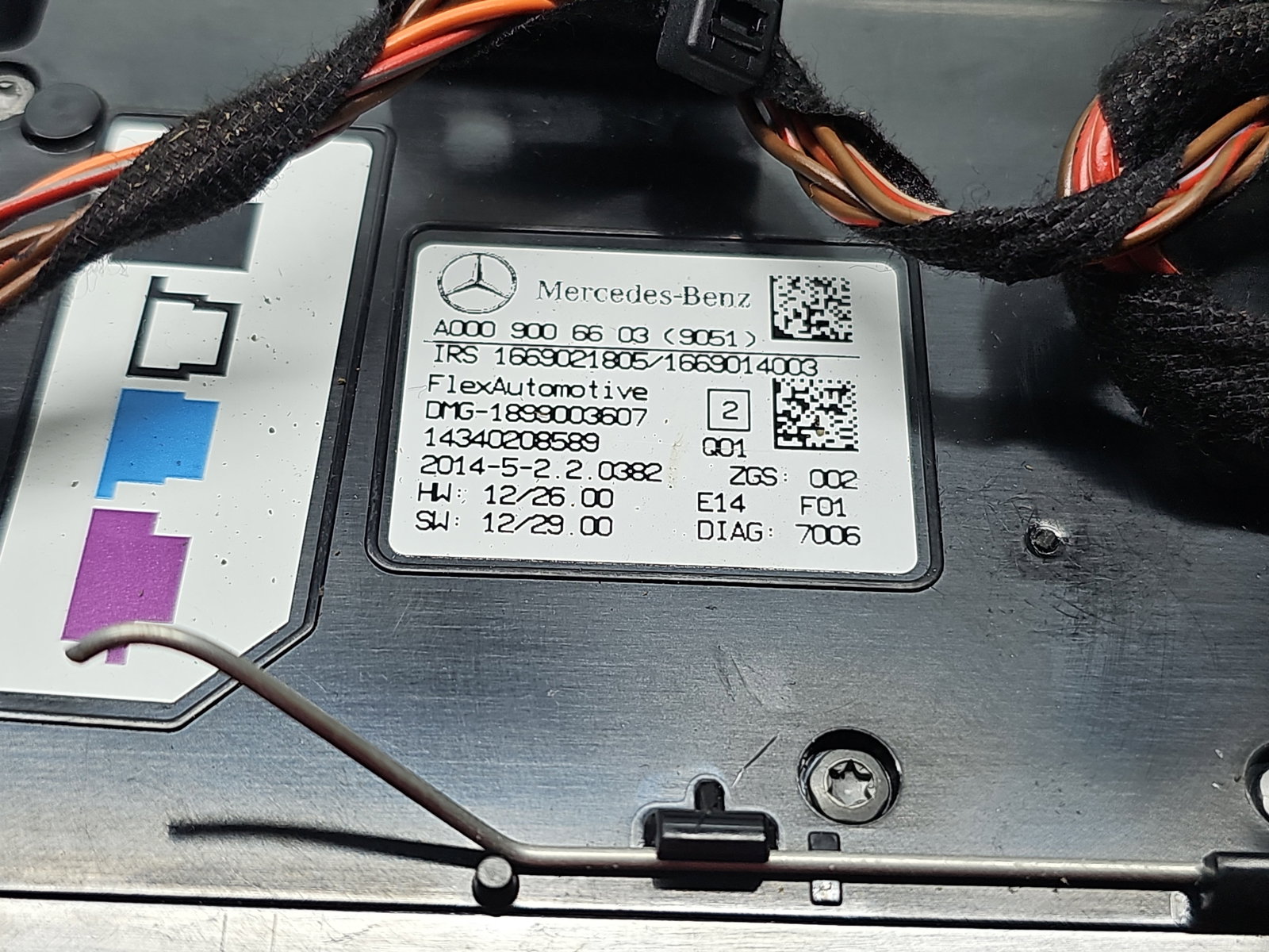 Plafoniera fata Mercedes Clasa A (W176) [Fabr 2012-2018] A0009006603 - imagine 6