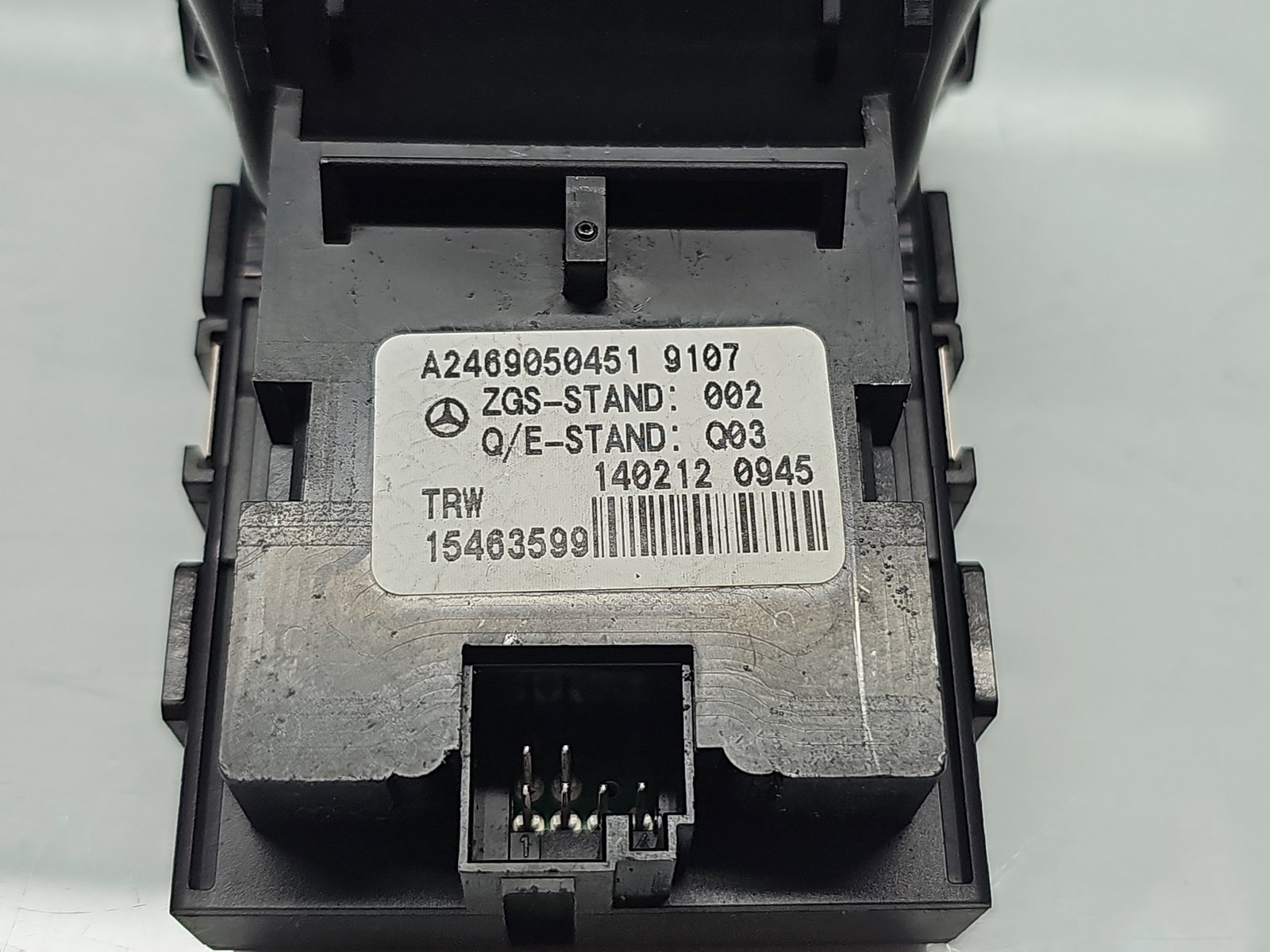 Buton frana de mana Mercedes Clasa A (W176) [Fabr 2012-2018] A2469050451 - imagine 6