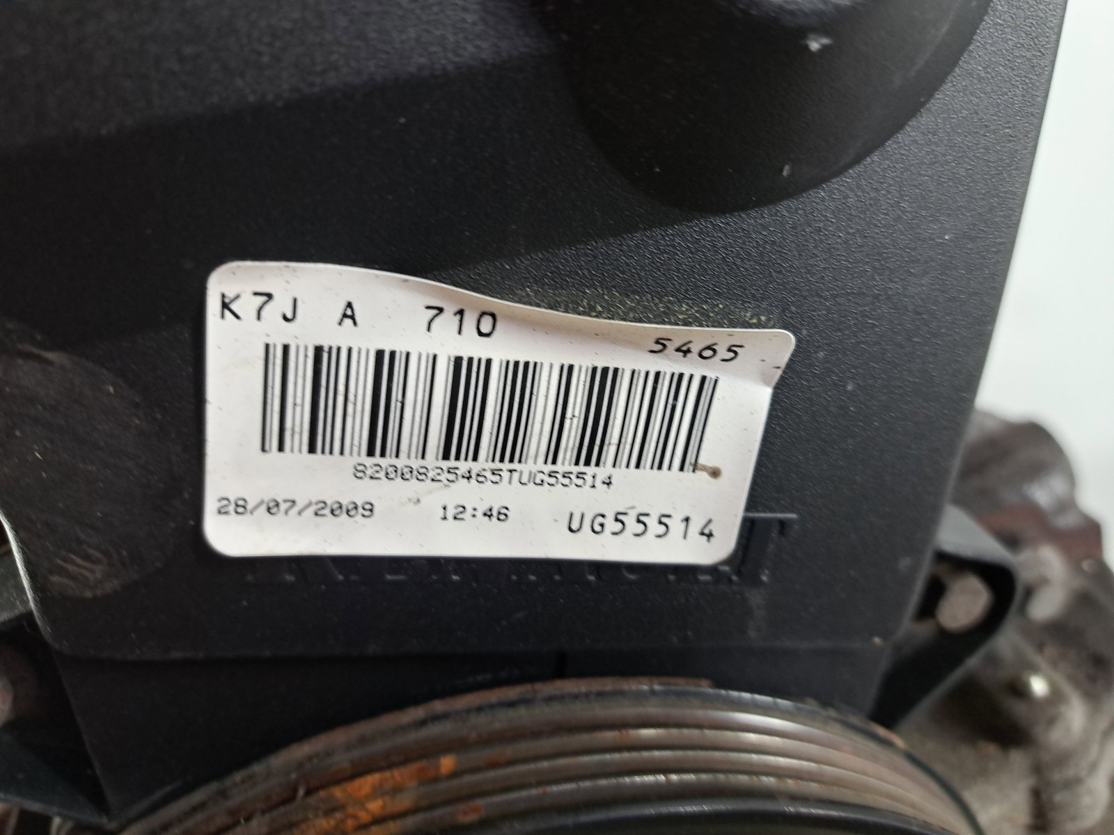 Motor complet ambielat Dacia Logan (LS) [Fabr 2004-2012] K7JA710 1.4 Benz K7J-A7 55KW / 75CP - imagine 5