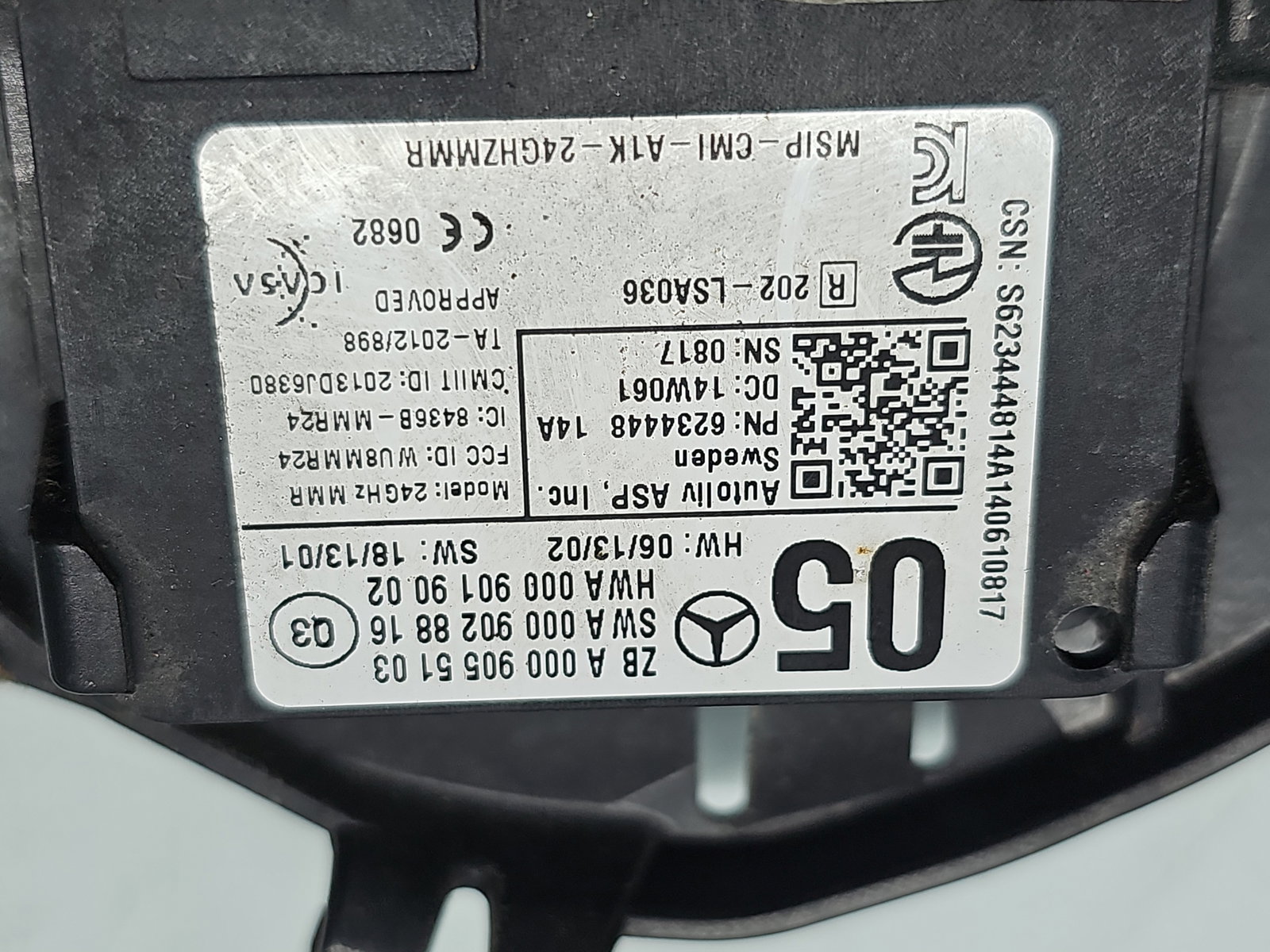 Senzor radar distronic Mercedes Clasa A (W176) [Fabr 2012-2018] A0009055103 - imagine 4