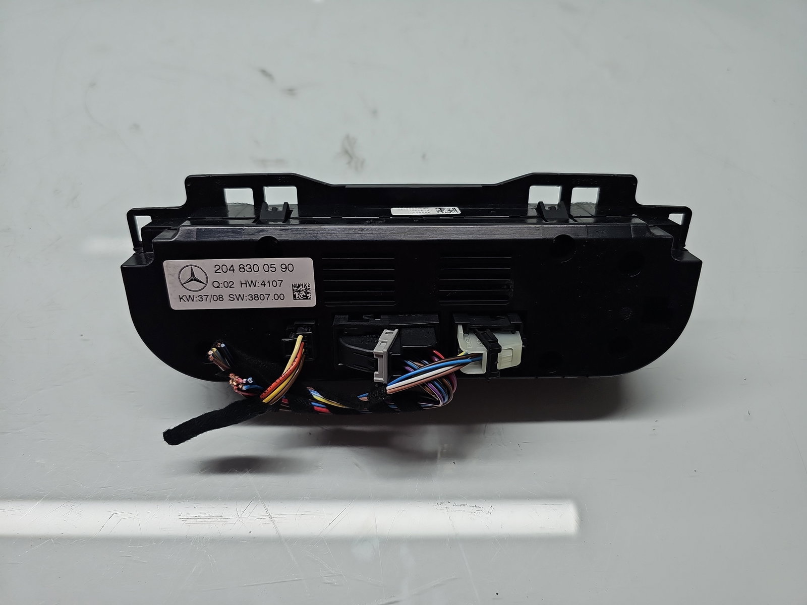 Panou comanda clima Mercedes Clasa C (W204) [Fabr 2007-2014] 2048300590 - imagine 3